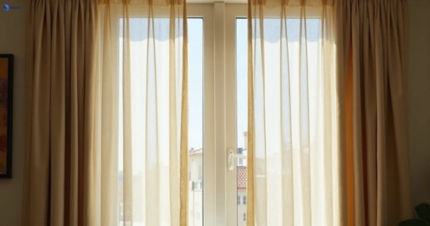 Dull dusty drapes in frenchs-forest-nsw before professional cleaning